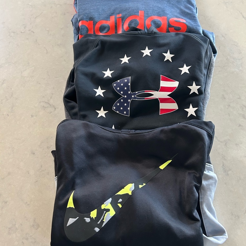 Adidas, Under Armour, and Nike T-Shirts